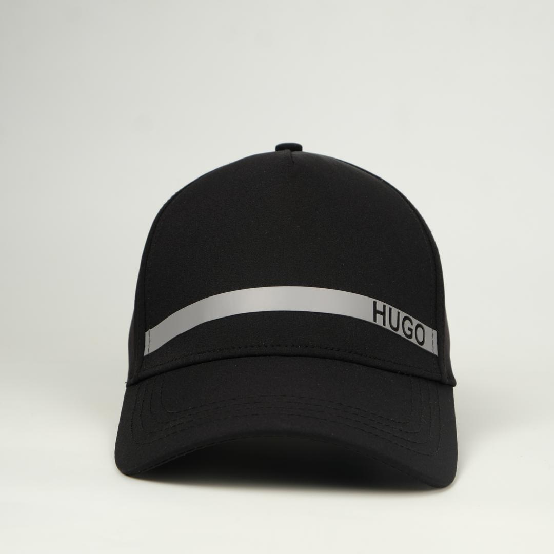 CASQUETTE HUGO NOIR GRIS-Qualité supérieure