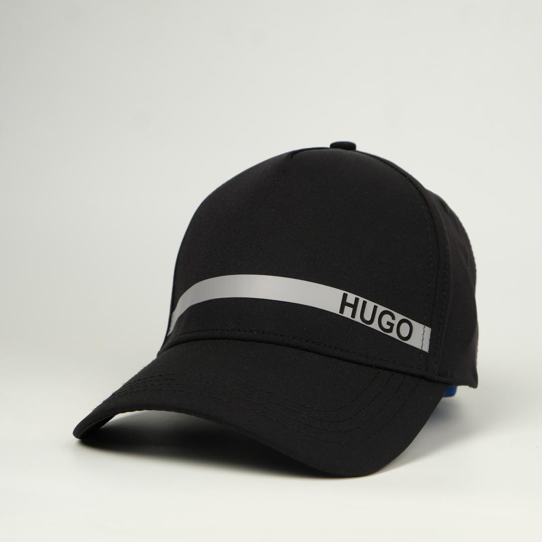 CASQUETTE HUGO NOIR GRIS-Qualité supérieure