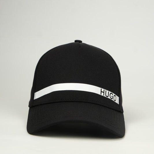 Casquette HUGO Noir Blanc-Qualité supérieure