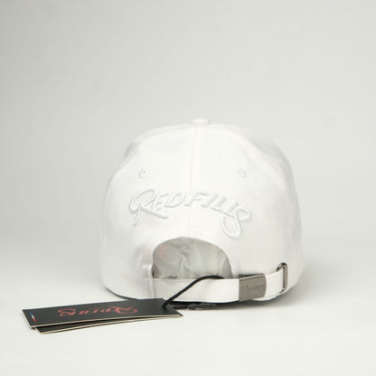 Casquette Red Fills Blanc-Qualité supérieure