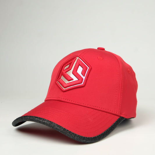 Casquette Red Fills Rouge-Qualité supérieure