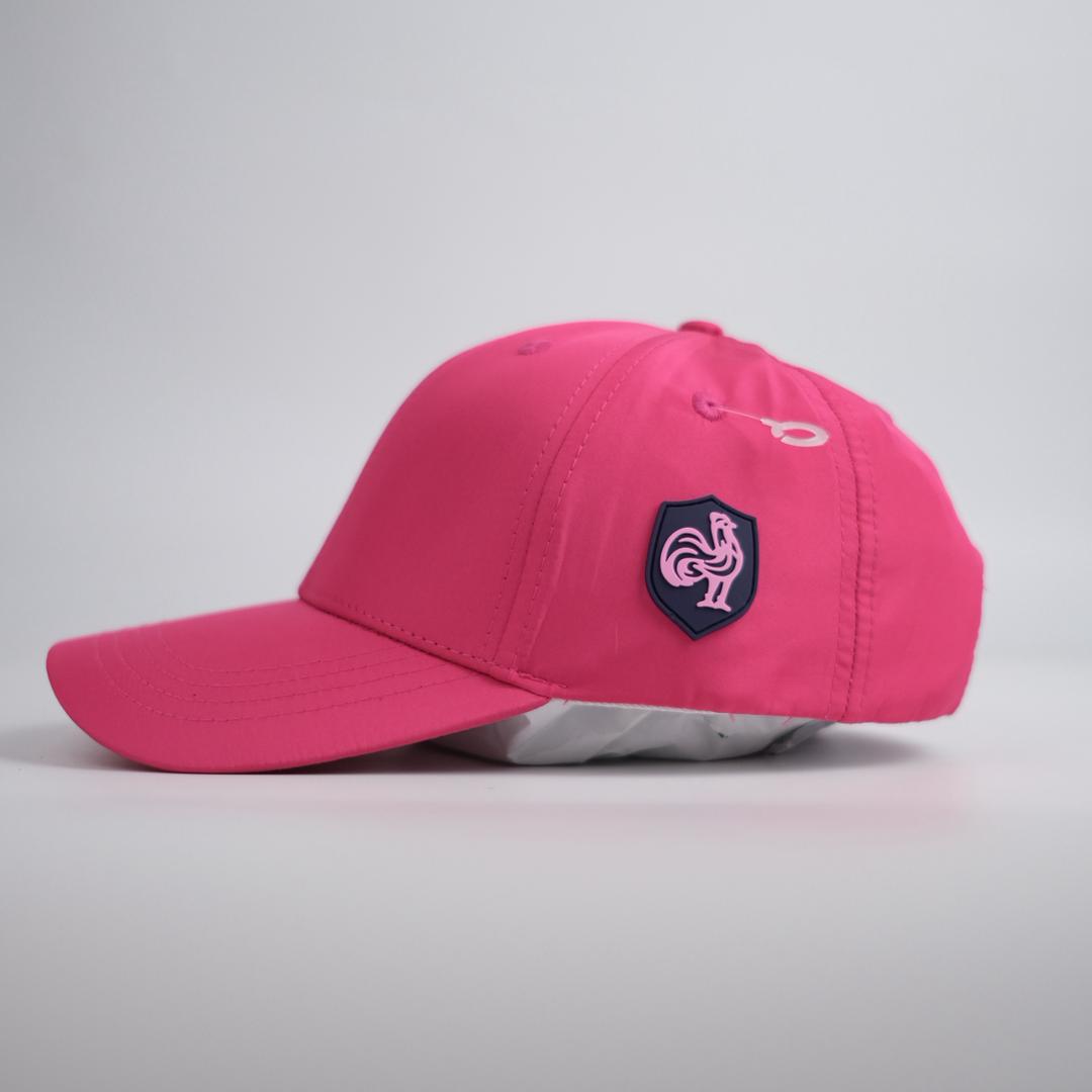 Casquette Eden Park le coq Rose F -Qualité Supérieure